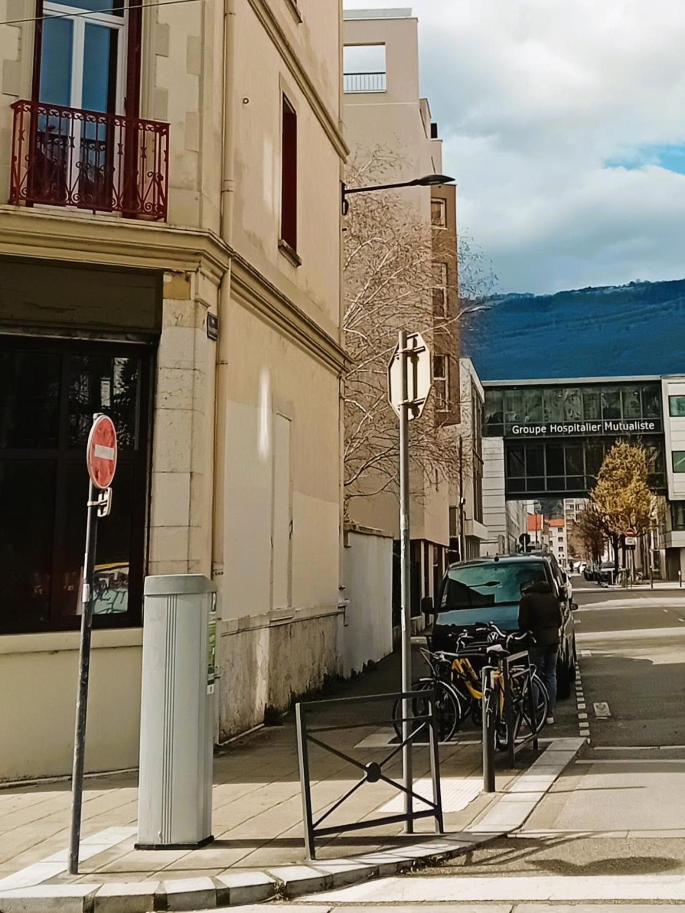 101 - Appart Renove Avec 1 Chambre Spacieuse - Tram Et Clinique Mutualiste A 1 Min Grenoble Zewnętrze zdjęcie