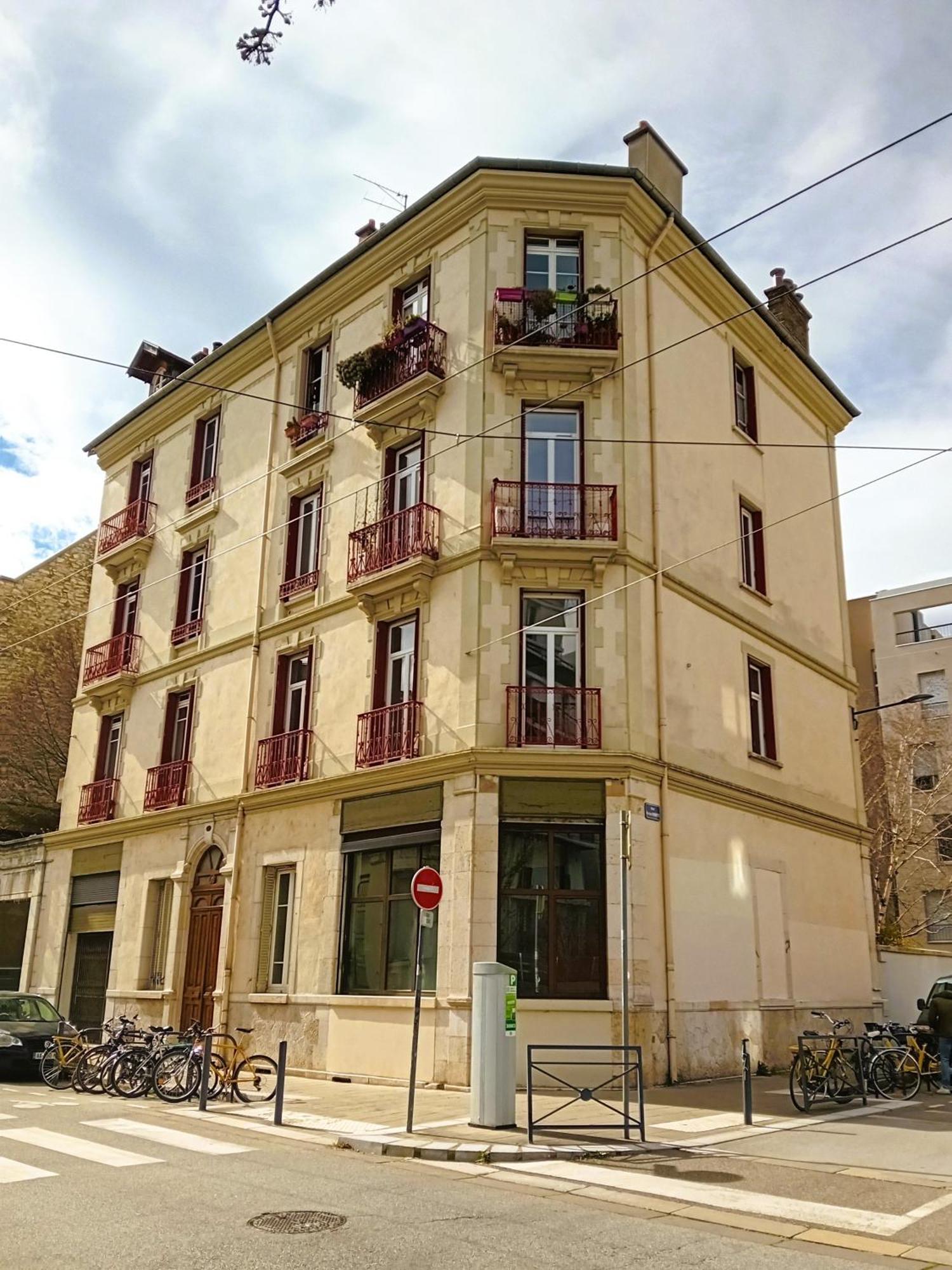 101 - Appart Renove Avec 1 Chambre Spacieuse - Tram Et Clinique Mutualiste A 1 Min Grenoble Zewnętrze zdjęcie