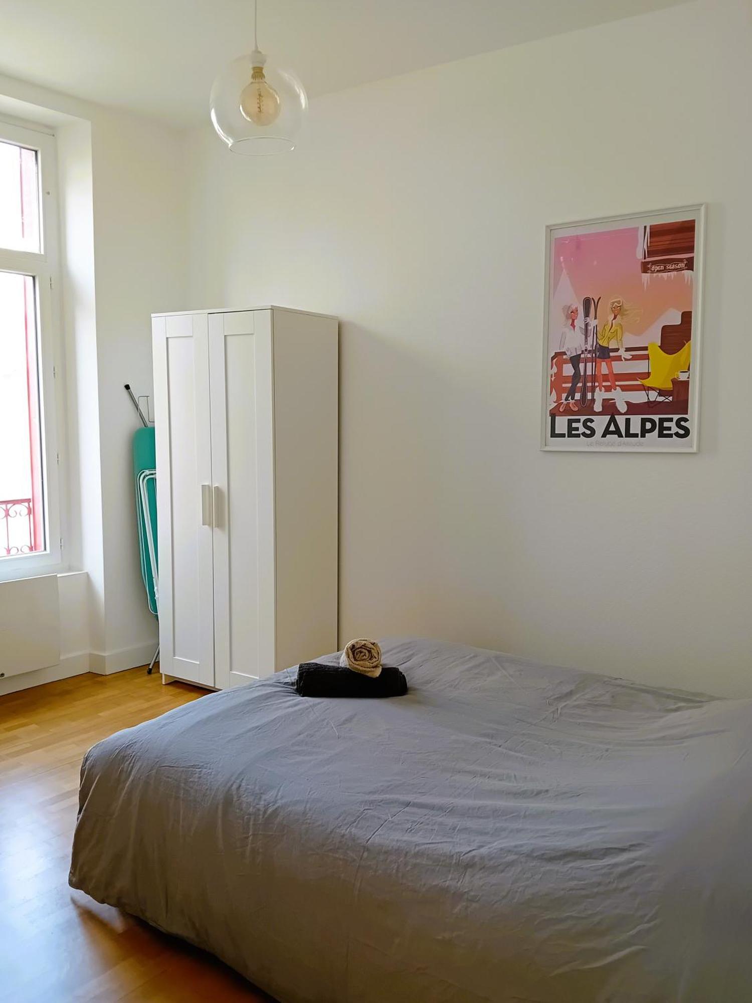 101 - Appart Renove Avec 1 Chambre Spacieuse - Tram Et Clinique Mutualiste A 1 Min Grenoble Zewnętrze zdjęcie